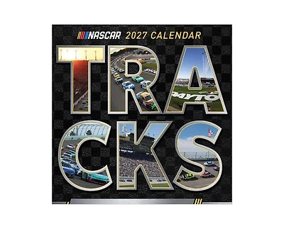 Tf Publishing Paper Goods 2027 Nascar Tracks Wall Calendar