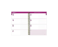 Tf Publishing Paper Goods 2027 Lilac Leopard Medium Weekly Monthly Planner