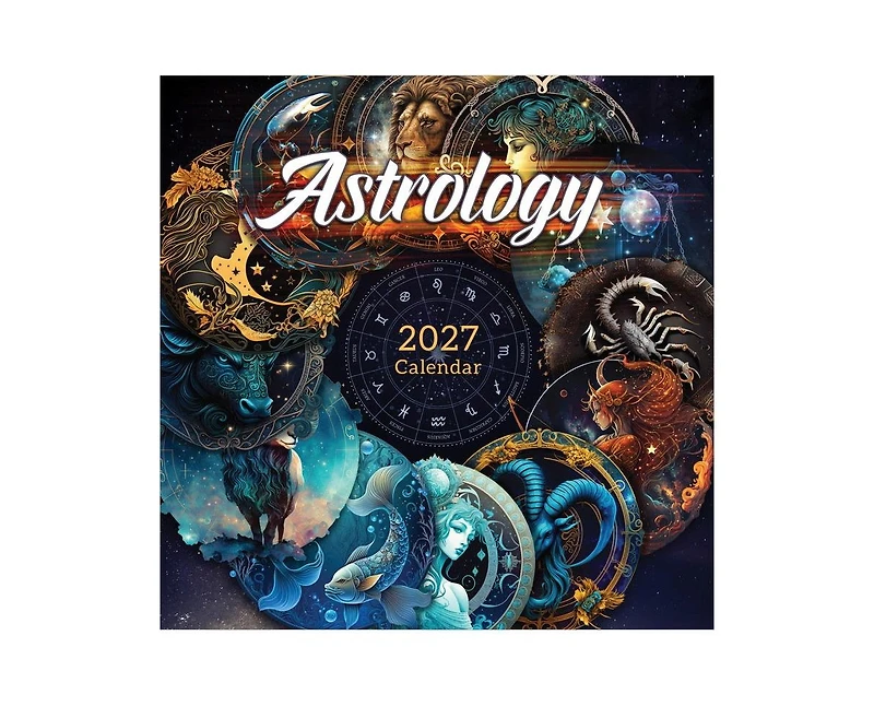 Tf Publishing Paper Goods 2027 Astrology Wall Calendar