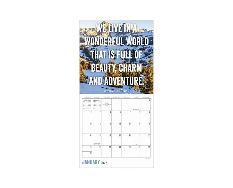 Tf Publishing Paper Goods 2027 Great Outdoors Mini Calendar
