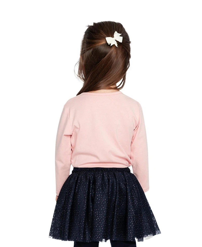 Deux par Little and Big Girl 6-8 Organic Cotton T-Shirt