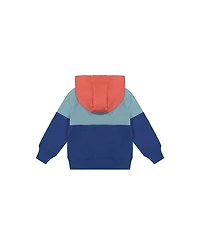 Deux par Baby Boy (12M–24M) Full Zip Hooded Fleece Jacket