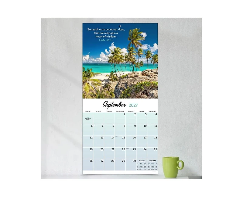 Tf Publishing Paper Goods 2027 Psalms Wall Calendar