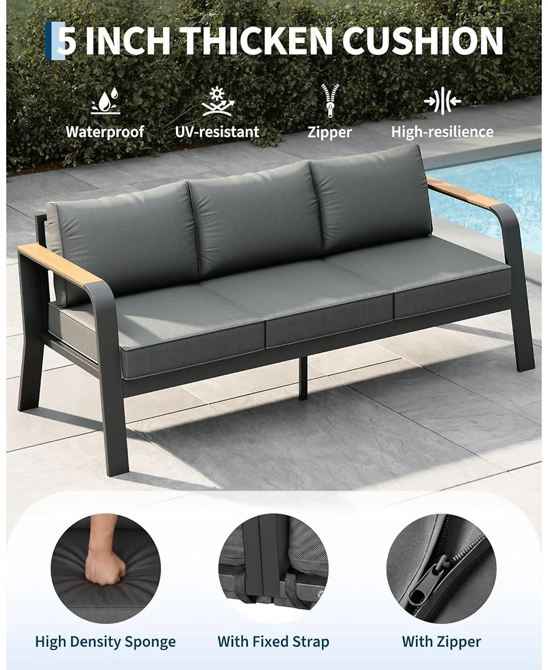 gaomon Seats Outdoor Patio Furniture Set