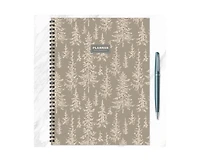 Tf Publishing Paper Goods 2027 Foggy Forest Large Weekly Monthly Planner
