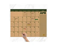 Tf Publishing Paper Goods 2027 Trail Timber Desk Pad Monthly Blotter Calendar