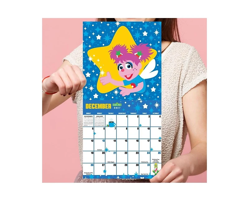 Tf Publishing Paper Goods 2027 Sesame Street Mini Calendar