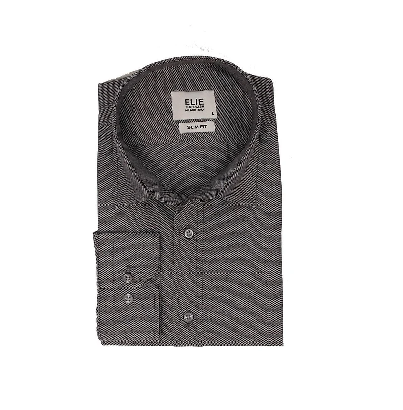 Elie Balleh Men's Slim Fit Button-Down Shirt