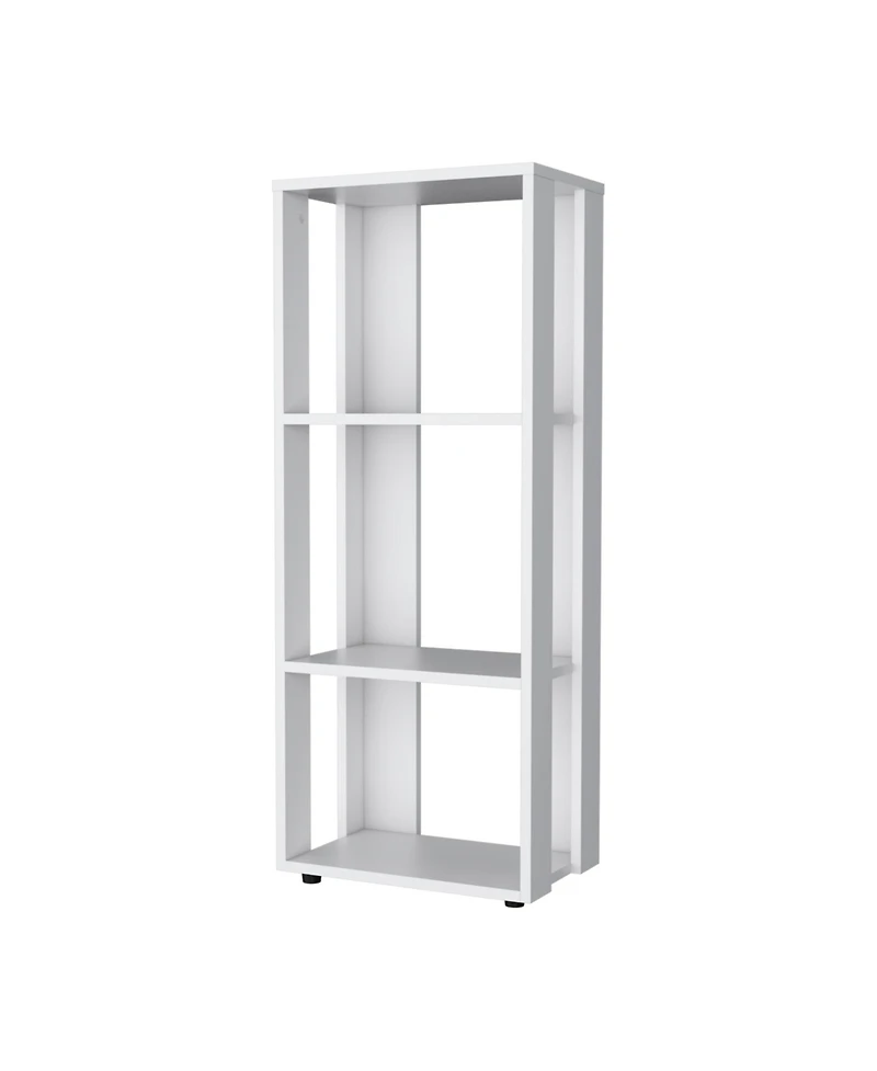 Flynama Melamine 3-Tier Minimalist Open Display Bookcase