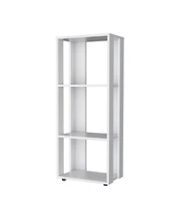 Flynama Melamine 3-Tier Minimalist Open Display Bookcase