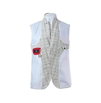 Elie Balleh Men's Slim Fit Plaid Boucle Sport coat