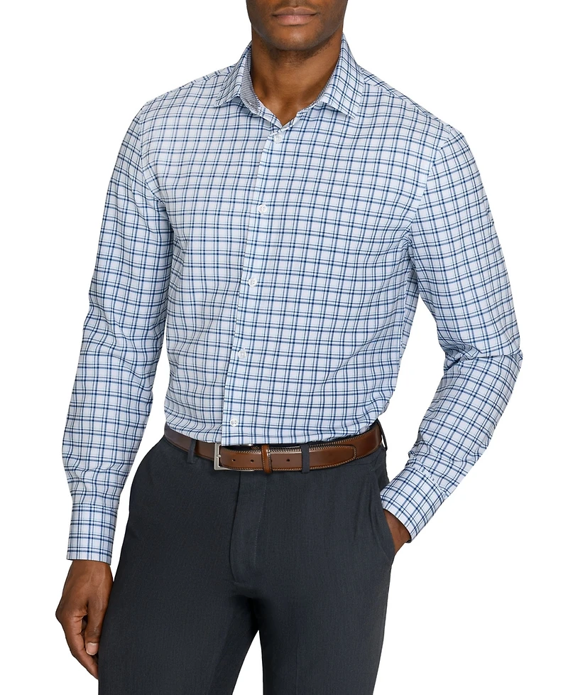 ConStruct Men's Slim-Fit Performance Stretch Dress Shirt