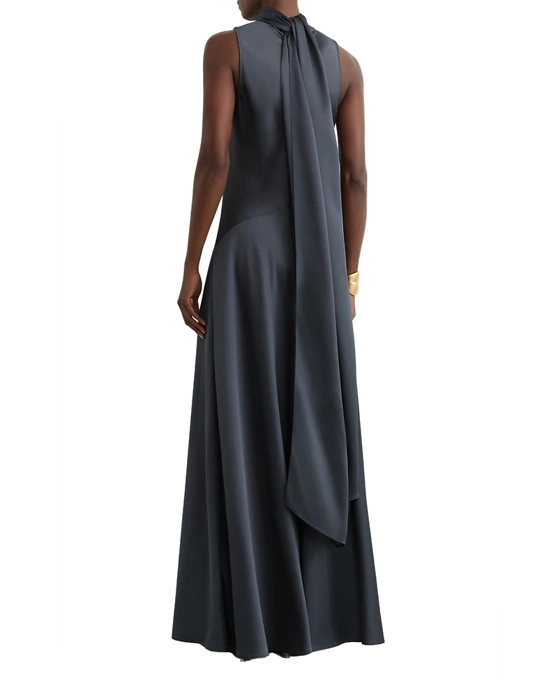 Reiss Women's Satin Cape Maxi Dress