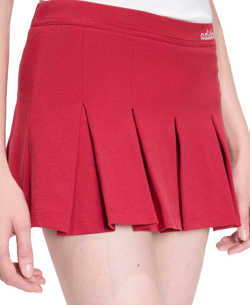 adidas Women's Seasonal Essentials Colorpop Skirts with Inner Leggings