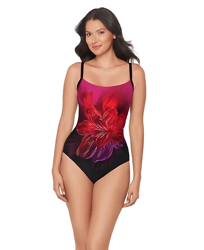 Miraclesuit Women's Petali Rosa Starr Underwire One-Piece Swimsuit