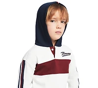 Tommy Hilfiger Toddler Boys' 2T-5T Hoodie and Denim Pants, 2-Piece Set