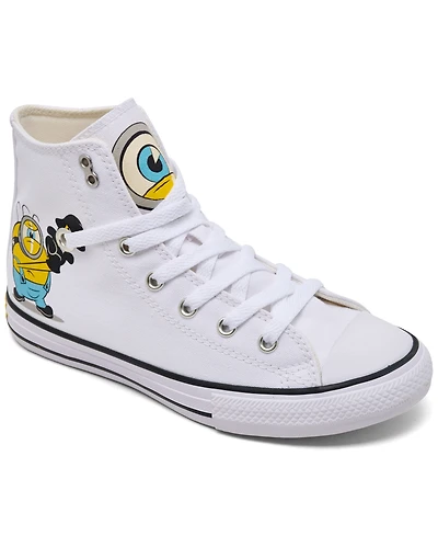 Converse Little Kids Chuck Taylor All Star High Top Minions Lifestyle Sneakers from Finish Line