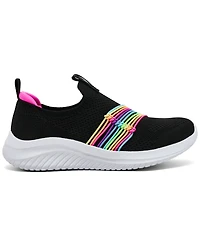 Skechers Little Girls Ultra Flex 3.0 - Rainbow Speed Lifestyle Sneakers from Finish Line