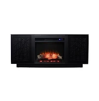 Augusta Home Delgrave Electric Media Fireplace w/ Storage