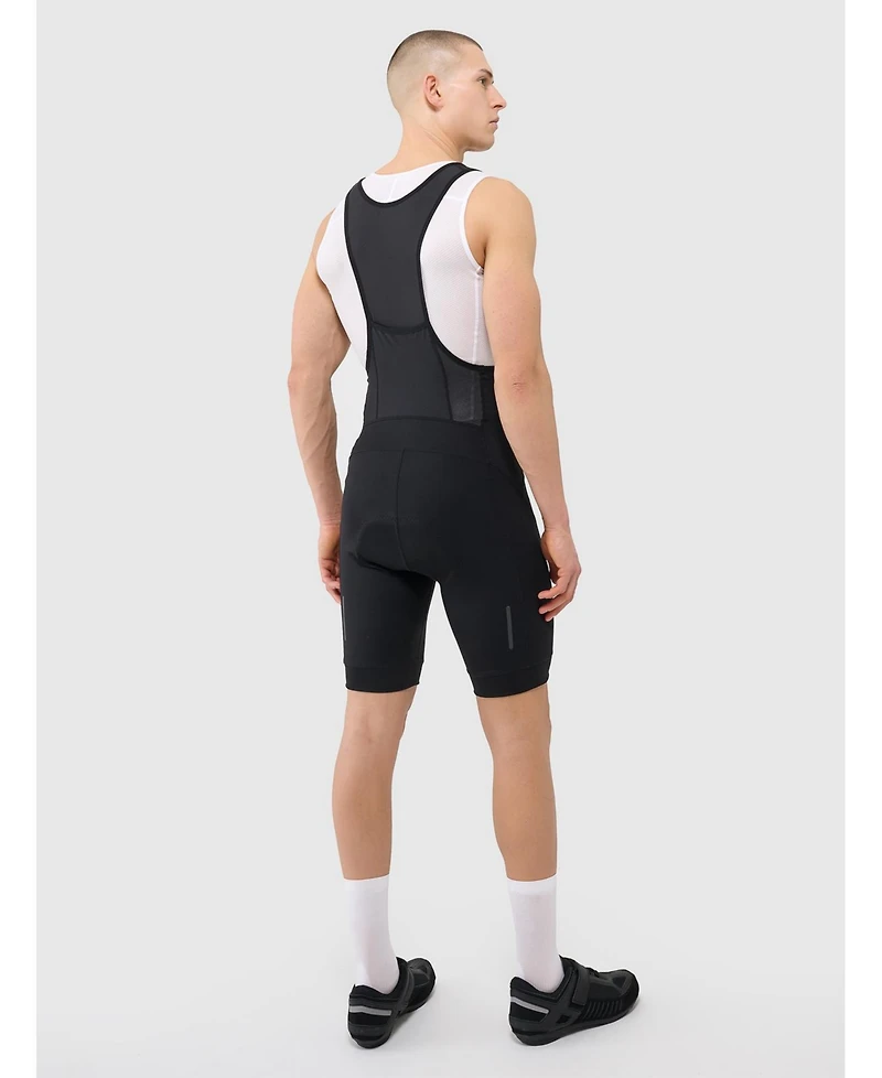 4F Men's Short Cycling Leggings With Gel-Foam Insert And Suspenders