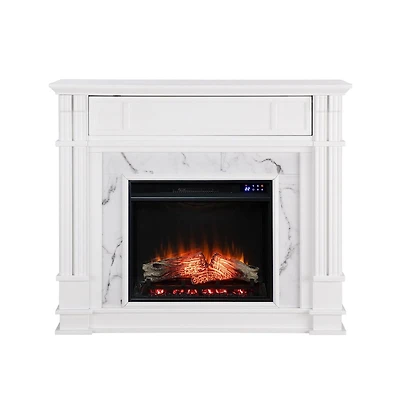 Augusta Home Highgate Electric Criss-Cross Media Fireplace