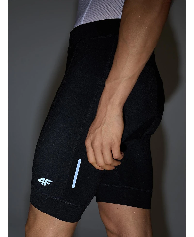 4F Men's Short Cycling Leggings With Gel-Foam Insert
