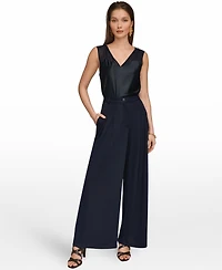 Donna Karan New York Women's Pleated Zip-Fly Pants