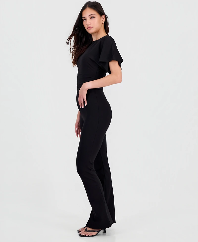 Bar Iii Women's Ponte Flare Leggings, Macy's Exclusive