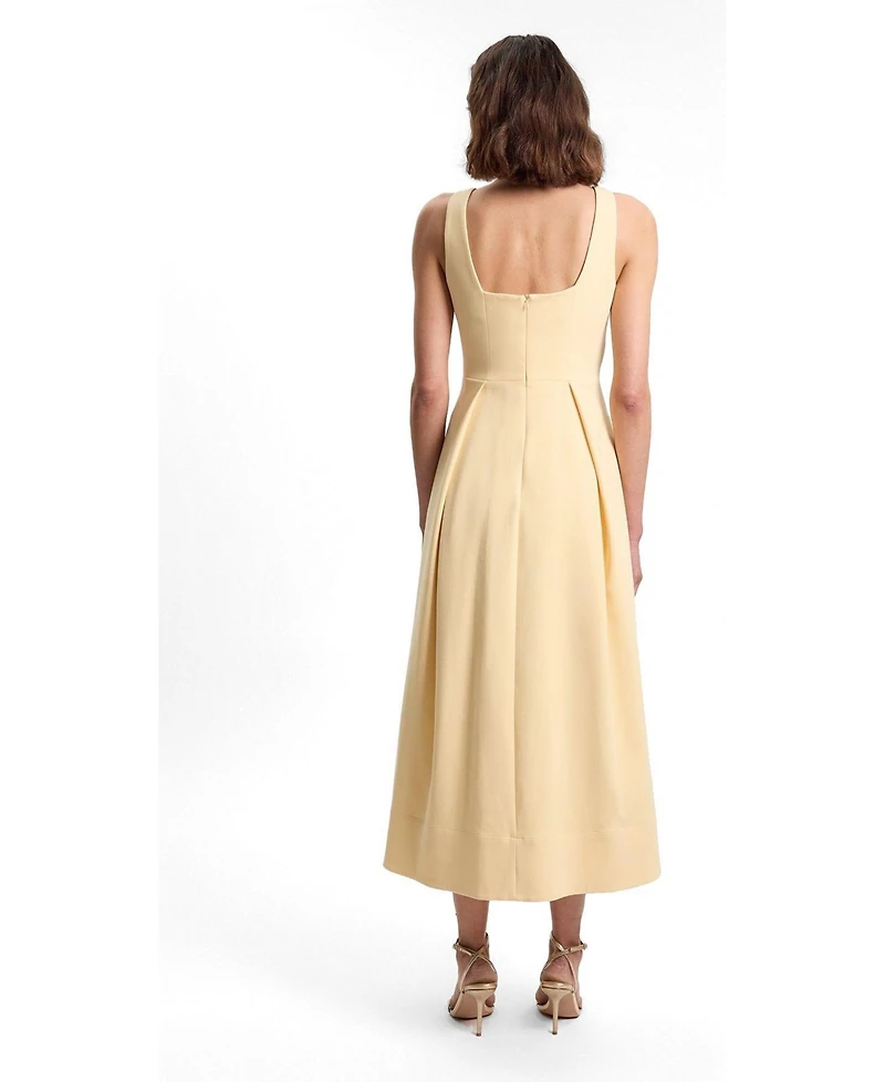Karen Millen Women's Full Skirt Midi Dress