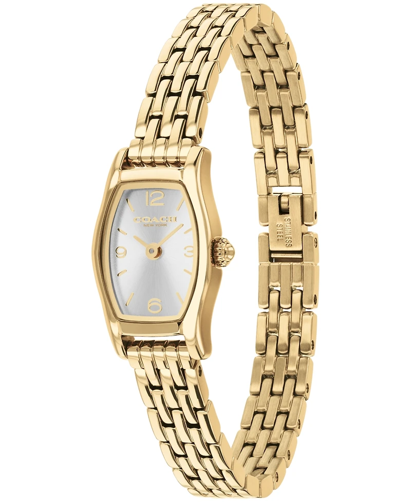 Coach Women's Greta Gold-Tone Stainless Steel Bracelet Watch 15.3mm
