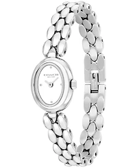 Coach Women's Sammy Silver-Tone Stainless Steel Bracelet Watch 18mm