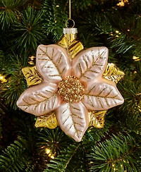 Holiday Lane Enchanted Forest Flower Ornament, Macy's Exclusive