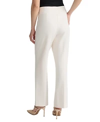 Jones New York Petite Pintuck Pull-On Mid-Rise Trousers