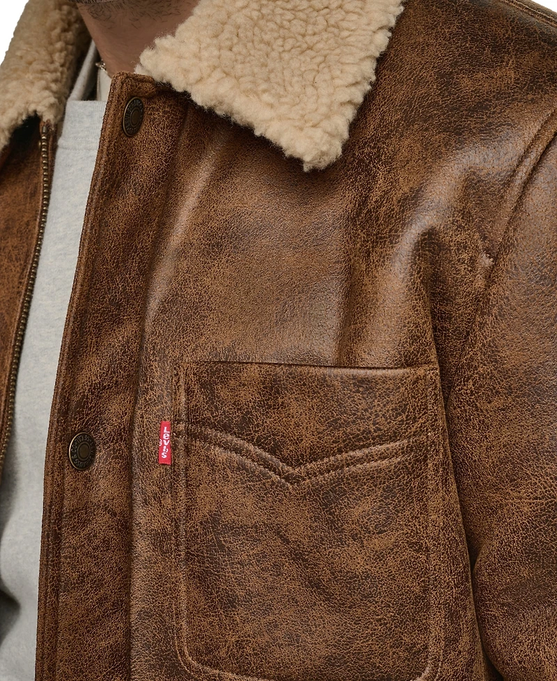 Levi's Men's Shearling Classic-Fit Ranch Jacket