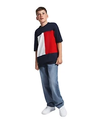 Tommy Hilfiger Boys' 8-20 Straight-Leg Logo Jeans