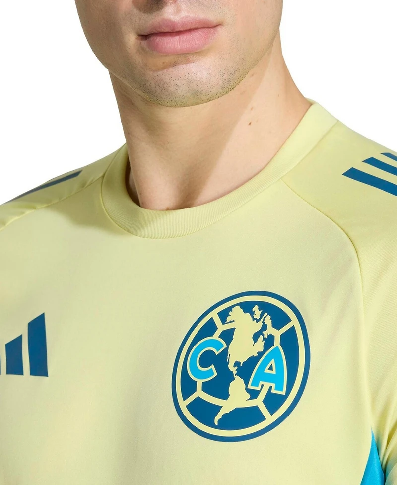 Adidas Men's Yellow Club America Tiro 2025/26 Aeroready Training Jersey