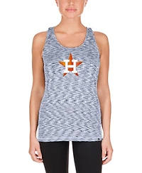 New Era Women's Navy Houston Astros Space Dye Keyhole Back Tank Top