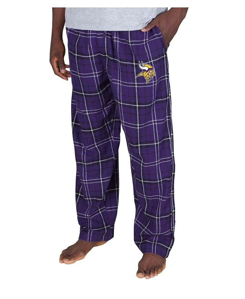 Concepts Sport Men's Purple Minnesota Vikings Ultimate Plaid Flannel Pants