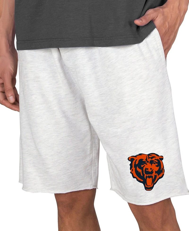 Concepts Sport Men's Oatmeal Chicago Bears Mainstream Terry Shorts