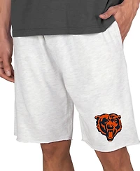 Concepts Sport Men's Oatmeal Chicago Bears Mainstream Terry Shorts