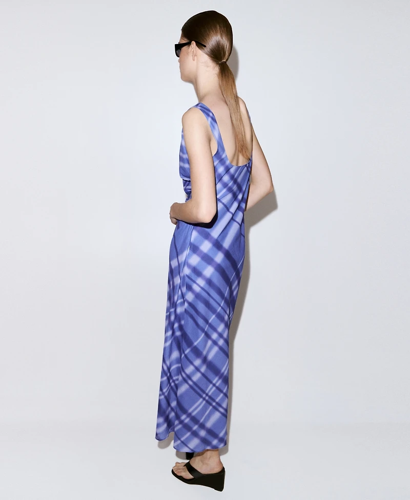 Mango Women's Printed Cotton Dress