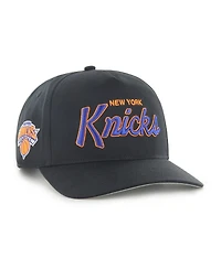 '47 Brand Men's Black New York Knicks Crosstown Hitch Adjustable Hat