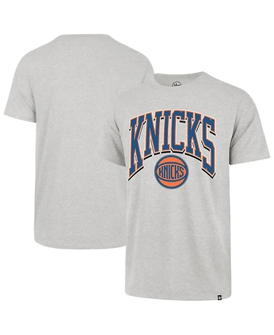 Profile Men's Grey New York Knicks Big & Tall Walk T-Shirt