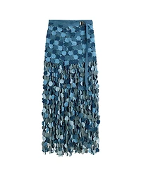 Desigual Women's Denim pareo patch