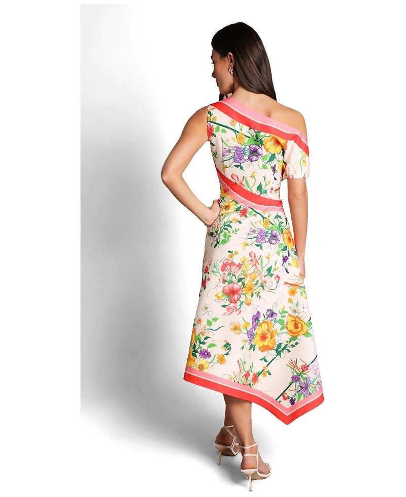 Coast Women's Off Shoulder Satin Midi Dress