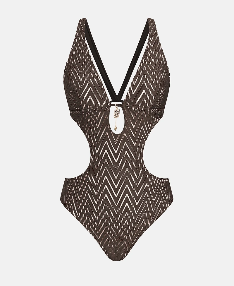 Cupshe Women's Lace One-Piece Monokini