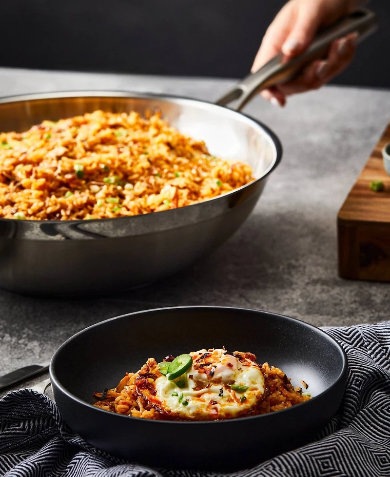 Cuisine::pro iD3 Stainless Steel 5.3-Quart Wok