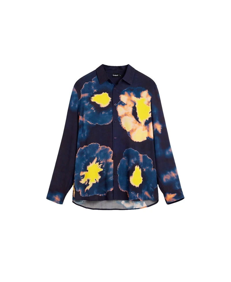 Desigual Men's Long-sleeved floral shirt