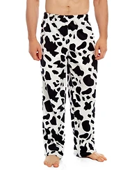 Leveret Men's Print Micro Fleece Pants