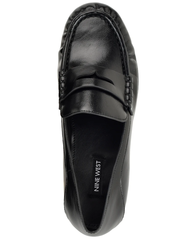 Nine West Women's Rasco Suede Slip-On Penny Loafers